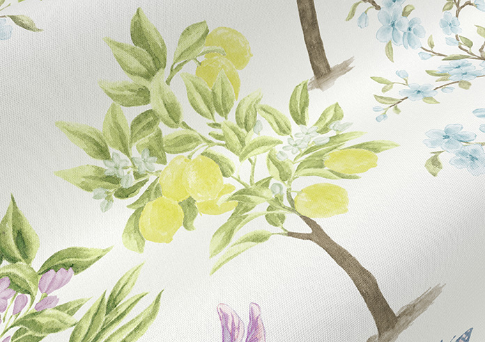 Lemon Grove, Blossom - Twist&Fit Roman Blind - Image 4